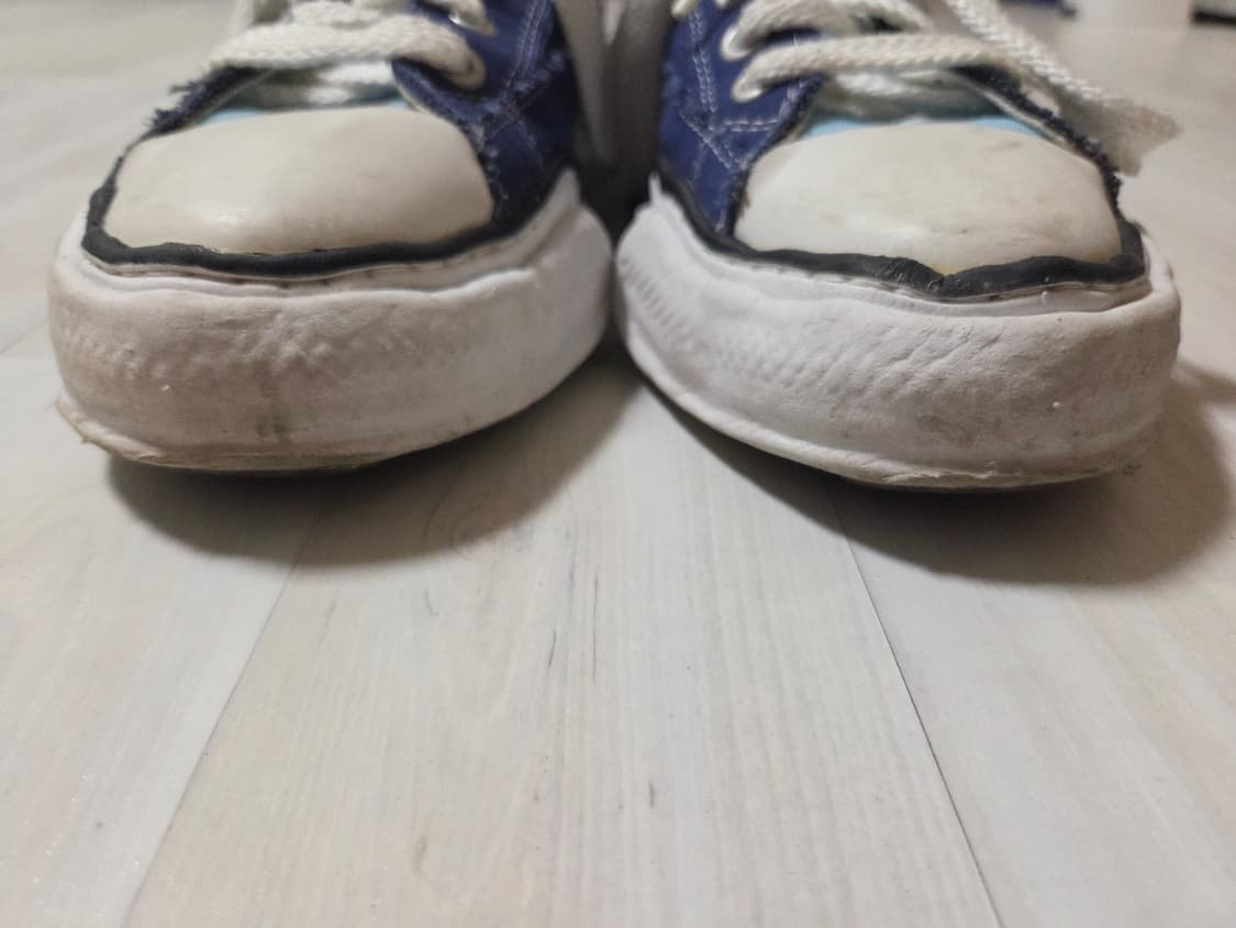 메종 미하라 야스히로 x 나이젤 카본 로우 컷 스니커즈 네이비 41 상품이미지3