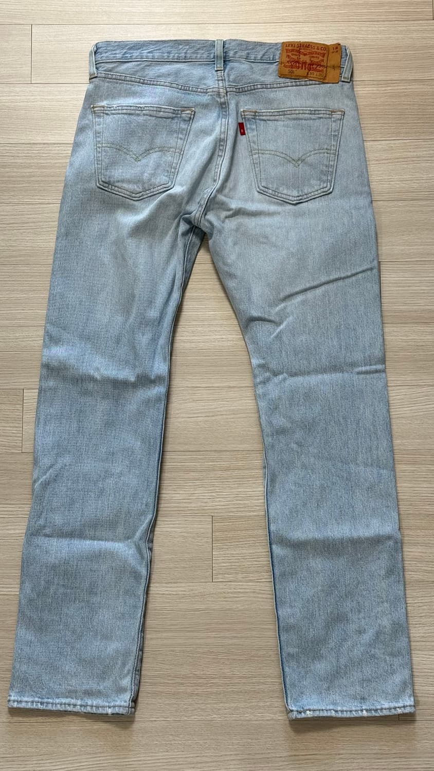 리바이스 501 연청 30x30 상품이미지3