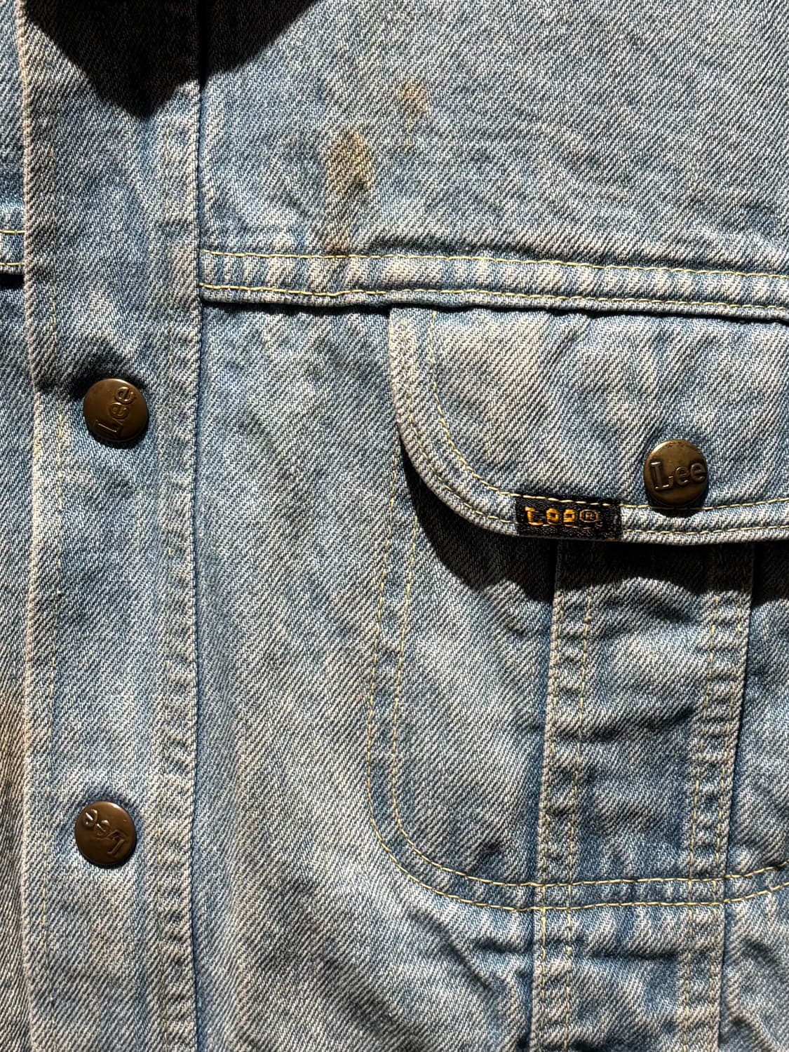 70’s Lee Denim Safari Jacket 상품이미지5
