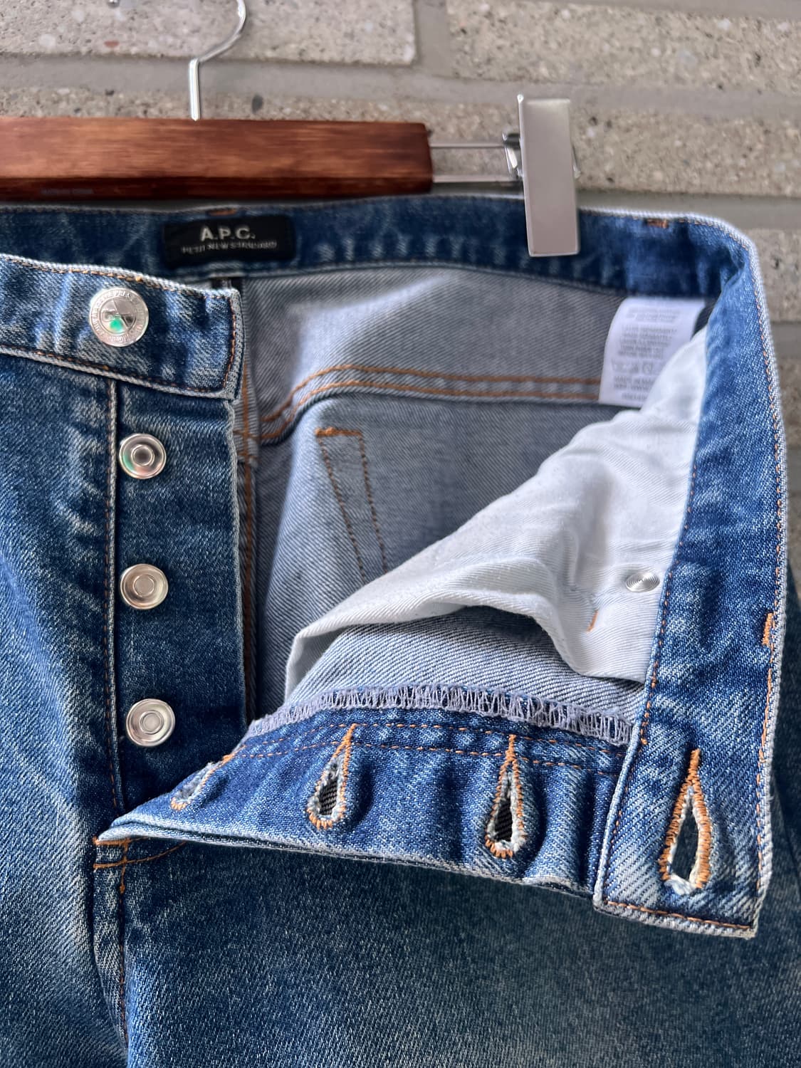 [31]A.P.C. 아페쎄 쁘띠 뉴 스탠다드 스트레치 데님 팬츠 상품이미지3