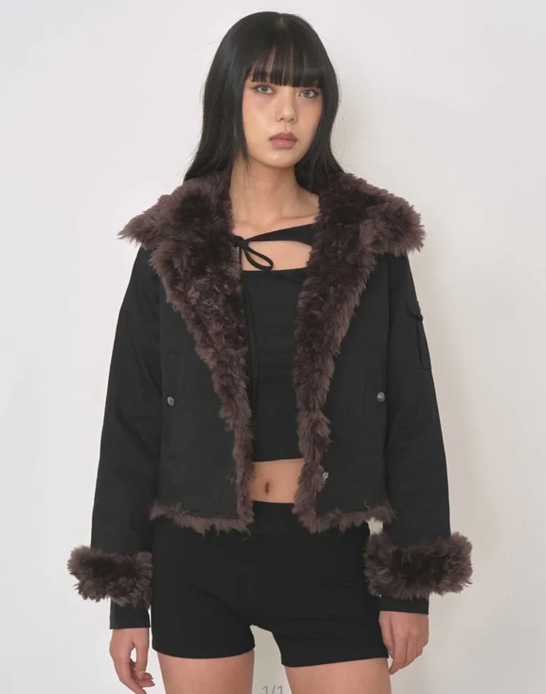 비데블 소프트퍼 코튼 자켓 상품이미지2