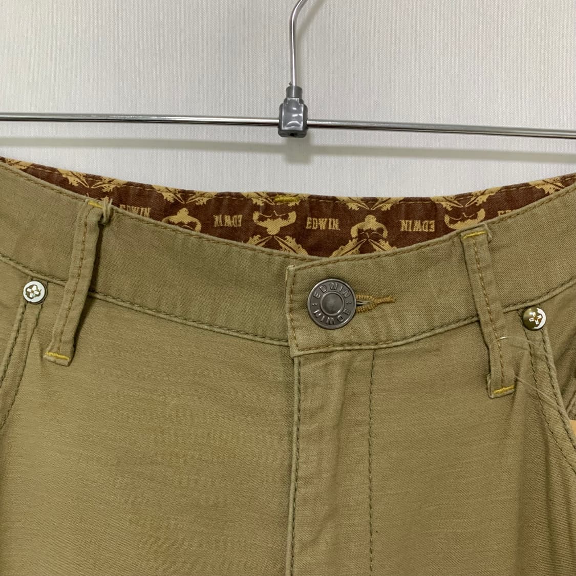에드윈 벨트 포인트 포켓 카고 팬츠 34인치 빈티지 y2k 00s 상품이미지7