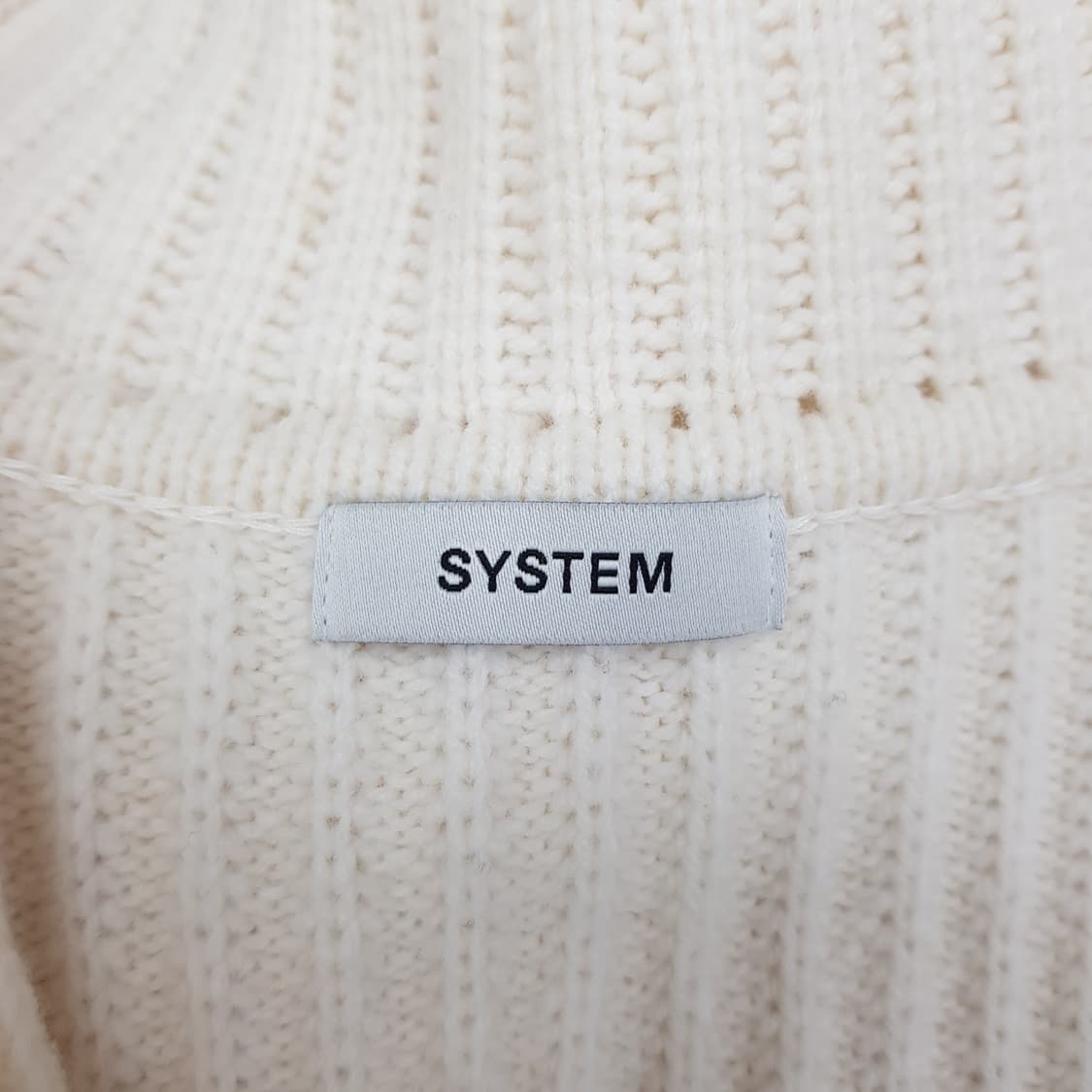 한섬 시스템 2021  케이블 니트  F사이즈 상품이미지7