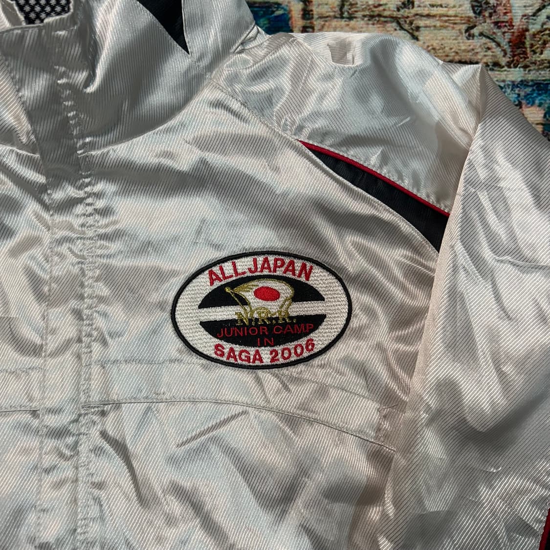[XL] 00s 아식스 All japan saga 2006 글로시 자켓 상품이미지3