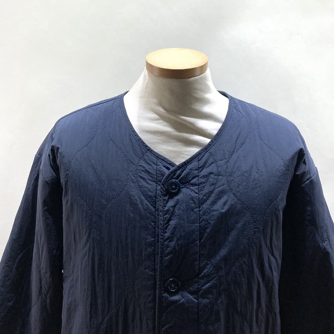 커버낫 2022 퀼팅 경량패딩자켓 네이비 L  상품이미지2