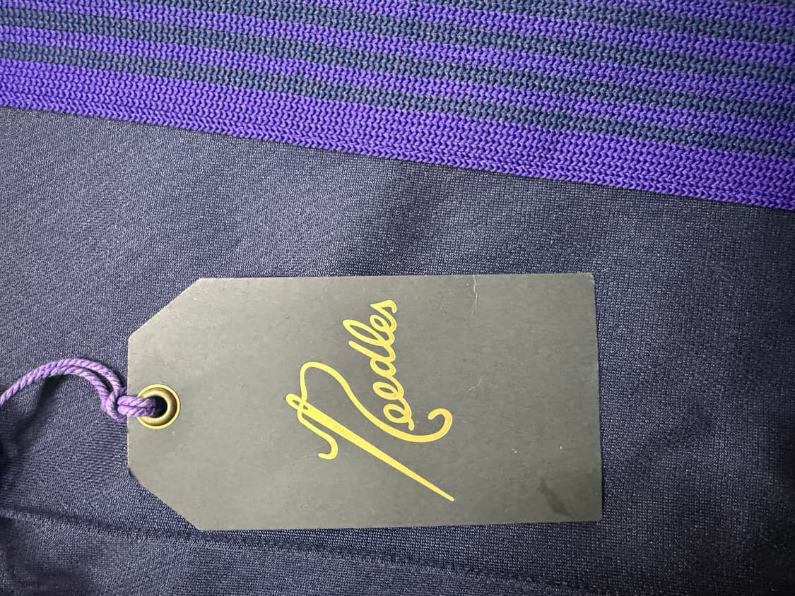 니들스 지퍼 트랙 팬츠 폴리 스무스 네이비 S 사이즈 상품이미지4