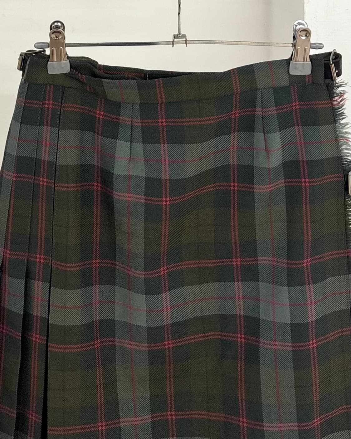 아페쎄 타탄 체크 킬트 스커트 상품이미지2