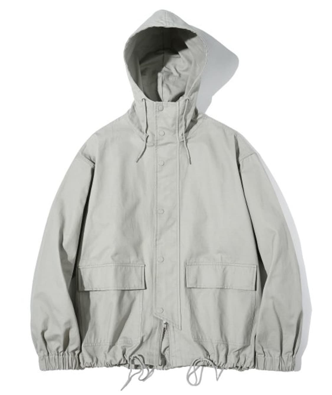 파르티멘토 코드 후드 집업 자켓 스모크 그레이 L 상품이미지1
