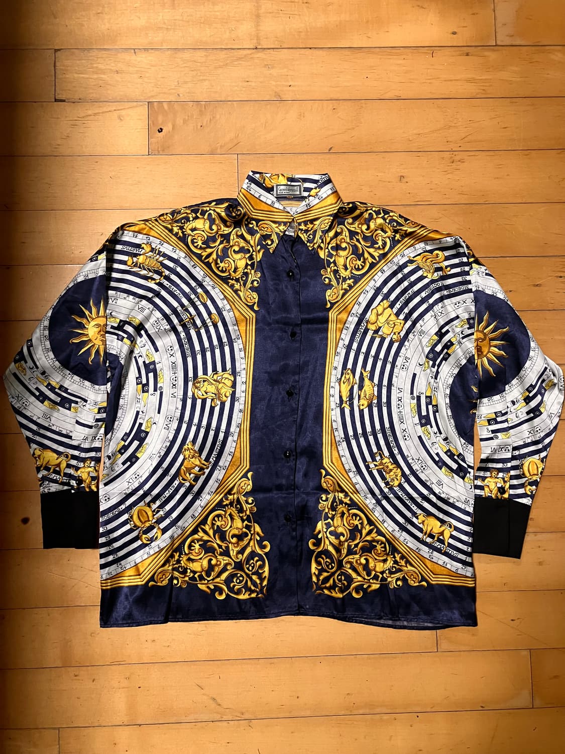 Gianni Versace 베르사체 앤티크 바로크패턴 셔츠 100-105 상품이미지2