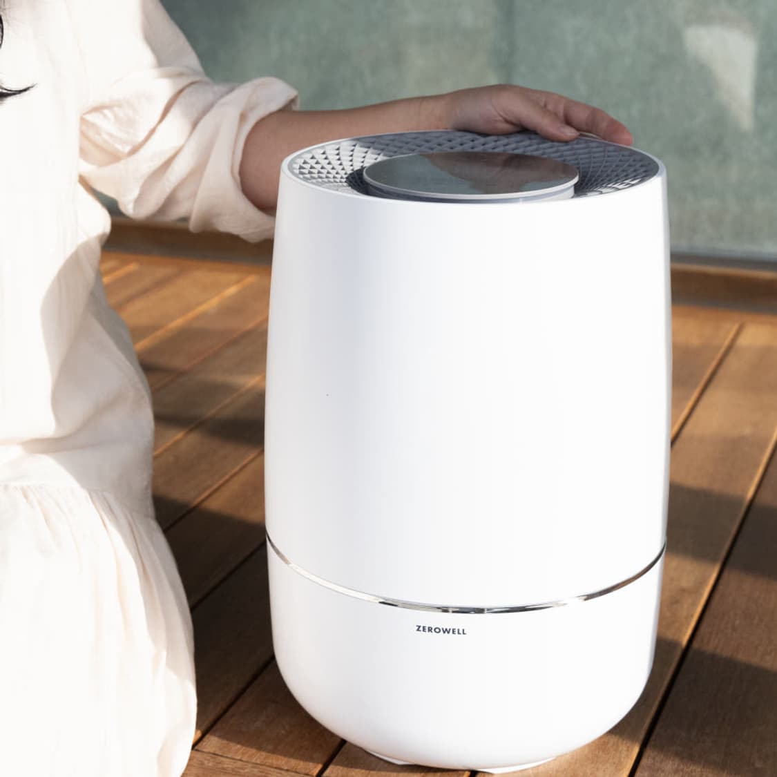 제로웰 자연 기화식 가습기 공기청정기 겸용 ZWAH-700W 화이트 상품이미지7