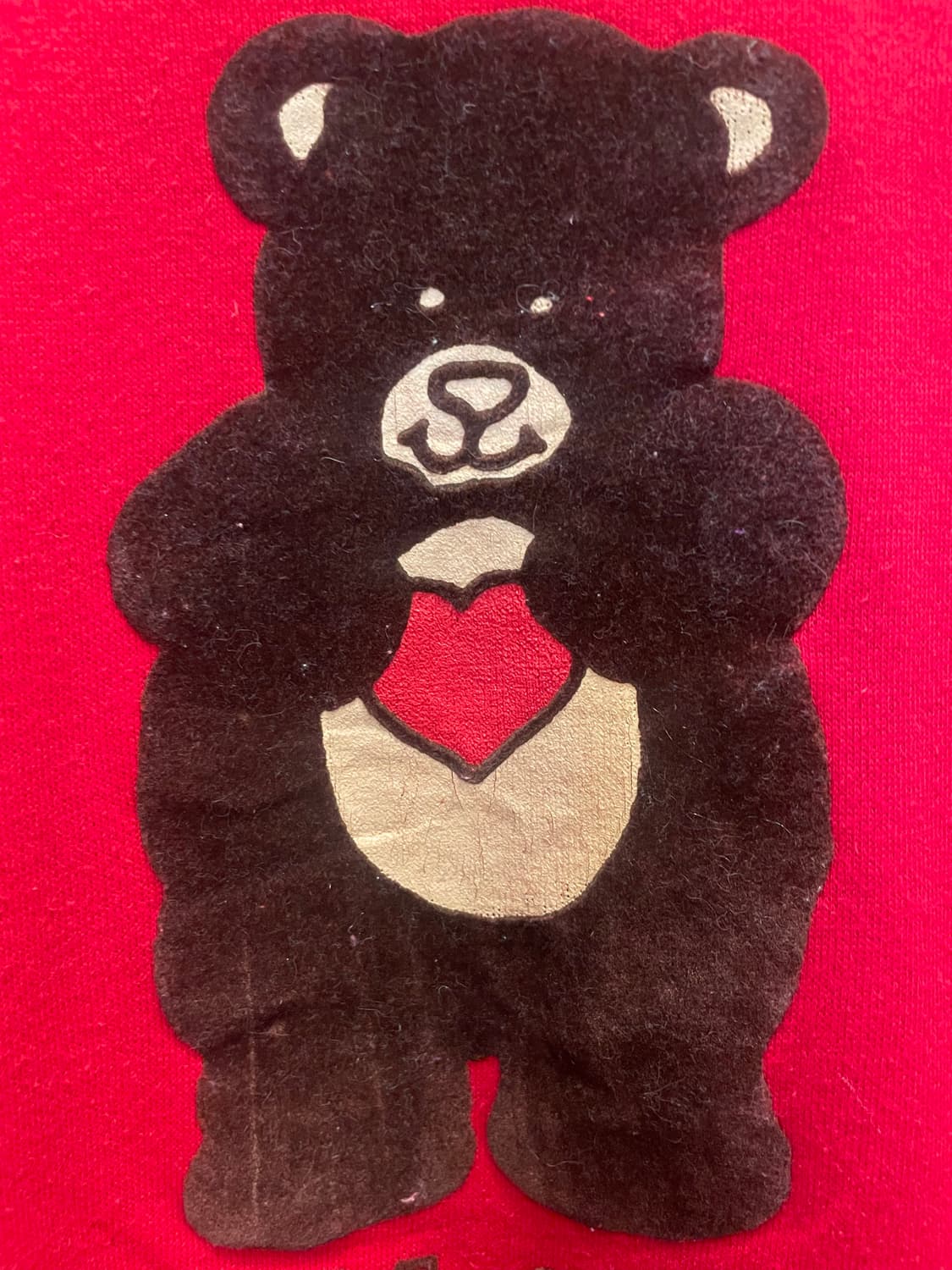 80s Vintage Bear Sweatshirt made in usa 상품이미지5