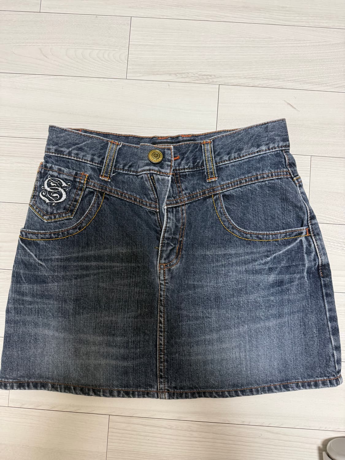 빈티지 청치마 상품이미지2