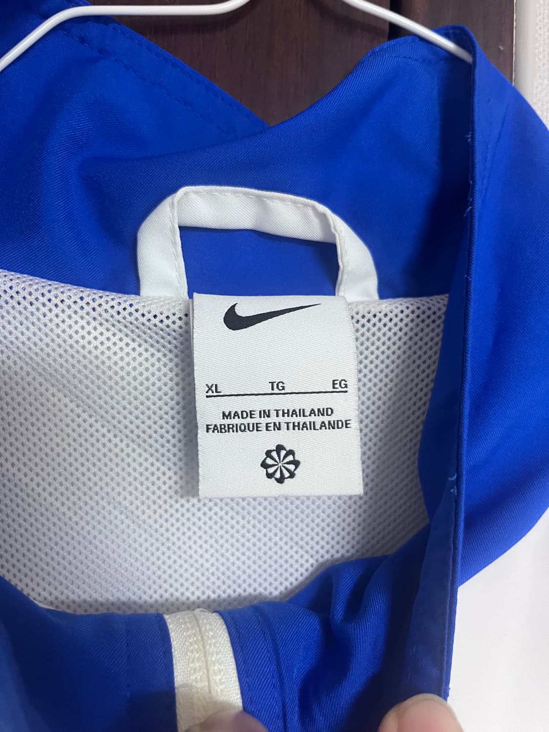 나이키 브라질 1998 리이슈 사커 레플리카 트랙자켓 화이트 상품이미지7