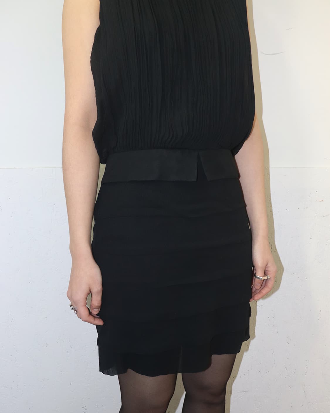 조셉 실크 디테일 원피스 상품이미지3