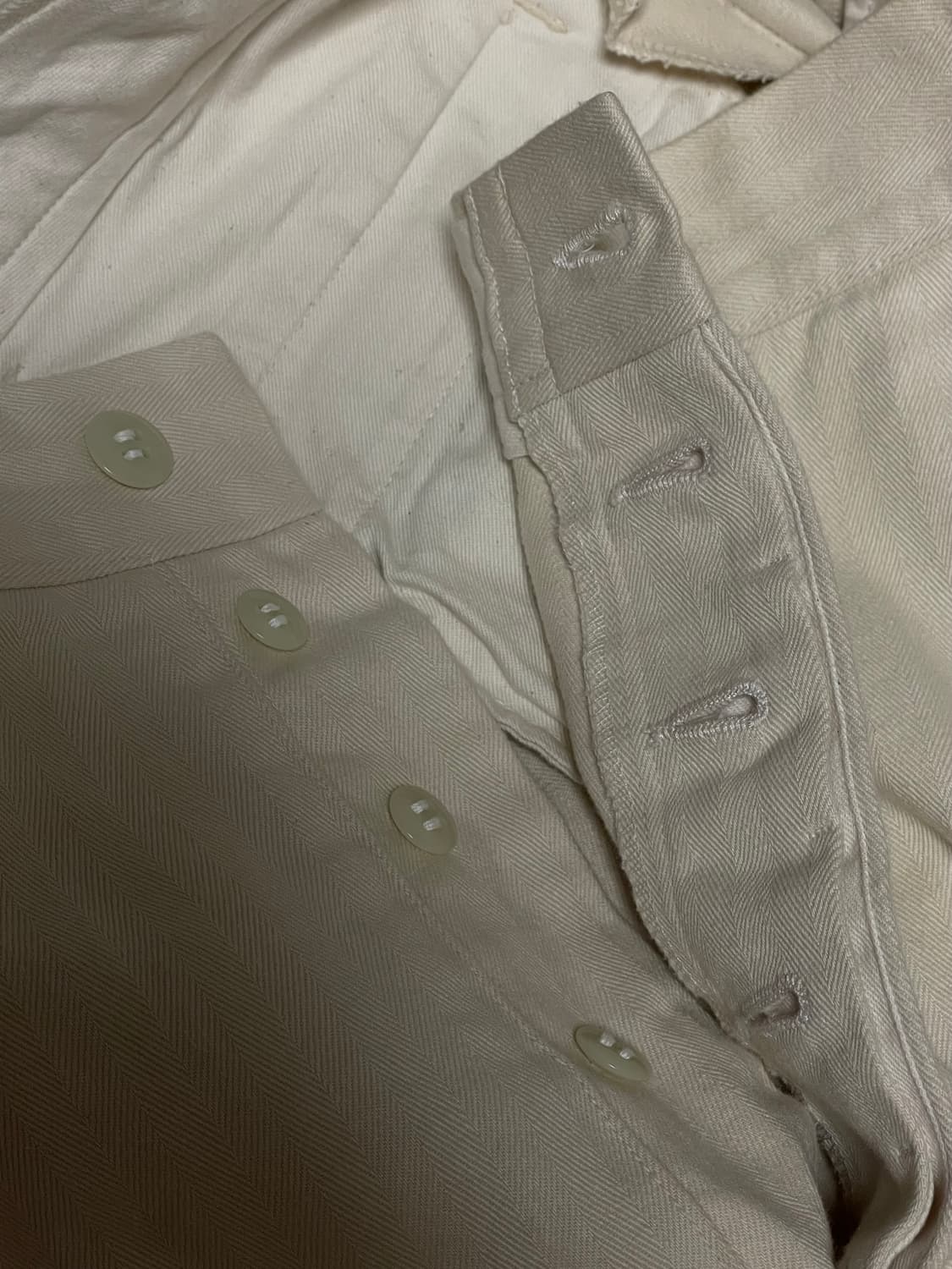 엣라코 헤링본 팬츠 32 상품이미지3