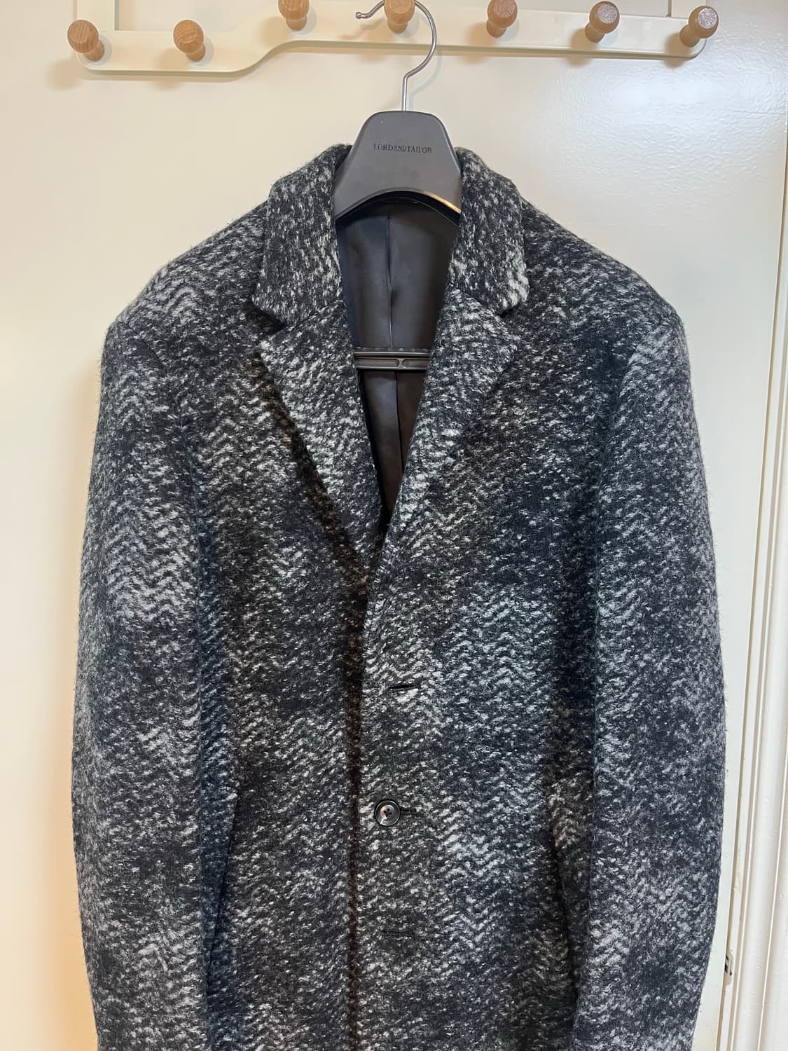 DKNY 헤링본 코트 95~100 (US 38 사이즈) 상품이미지2