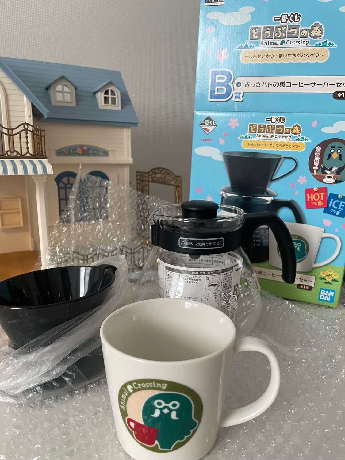 (미사용 새상품) 동물의숲 마스터 커피서버 풀세트 모동숲 고전 빈티지 상품이미지10