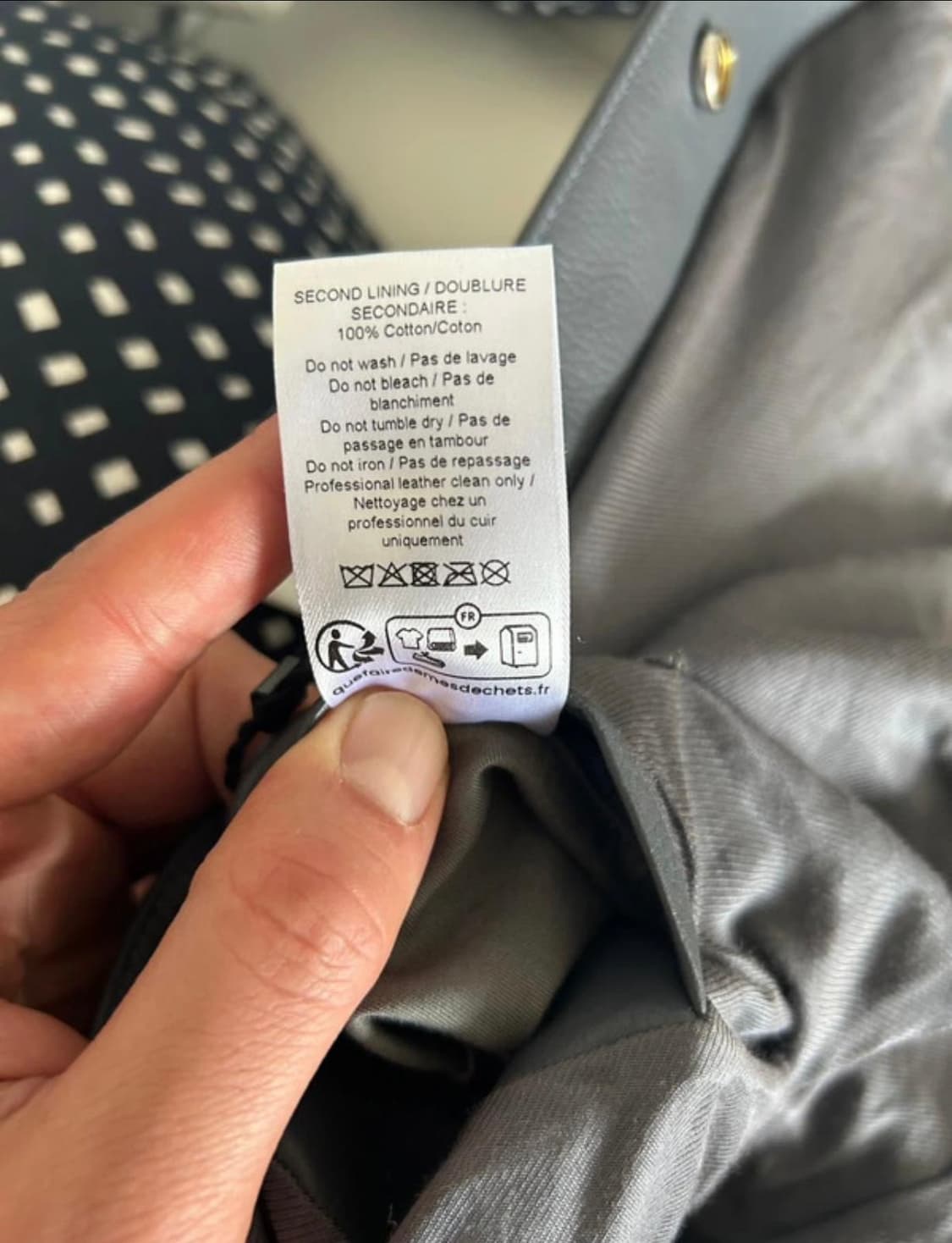 르메르/ 박시 크롭 레더 자켓 상품이미지8