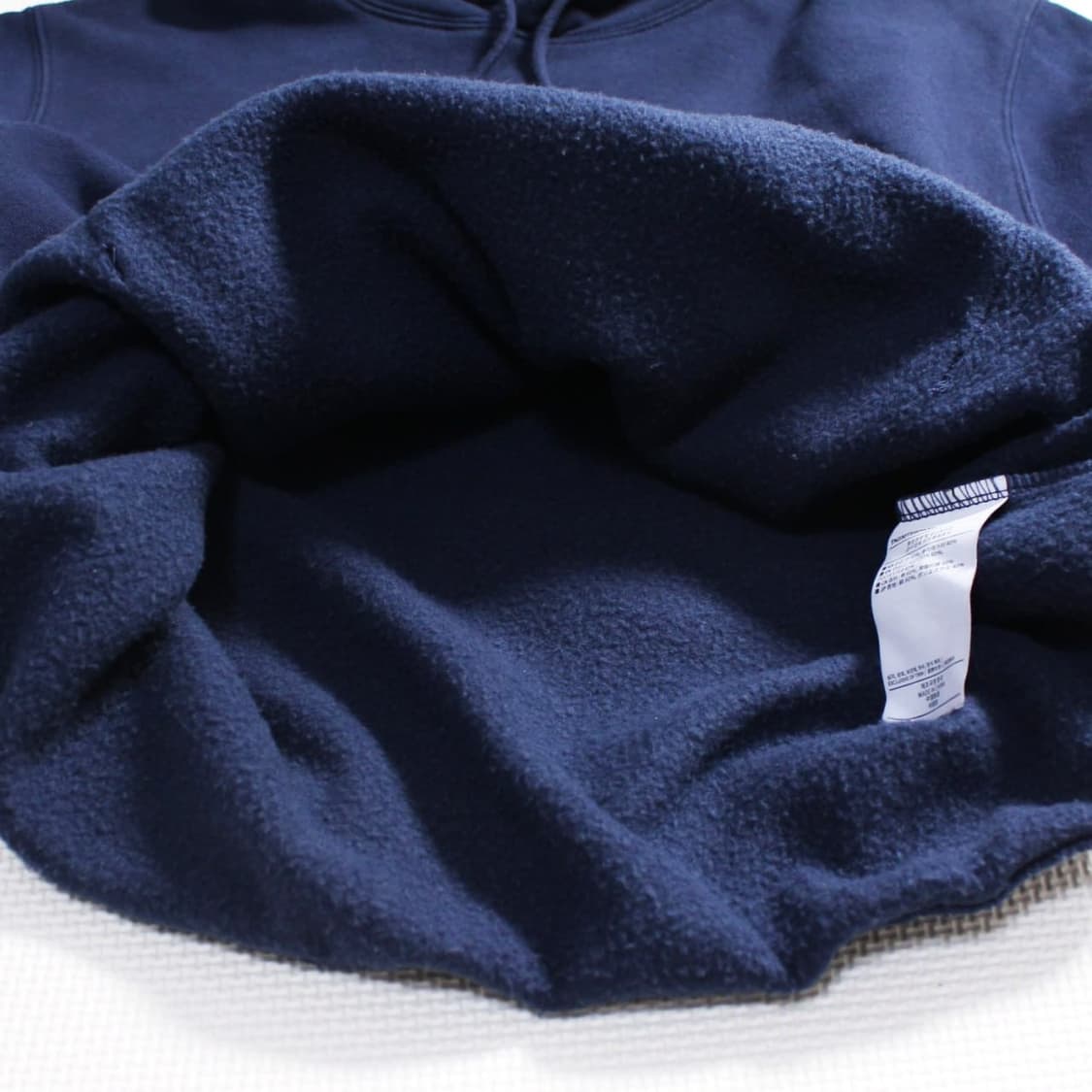 thisisneverthat® 디네뎃 네이비 기모 후드티 상품이미지4