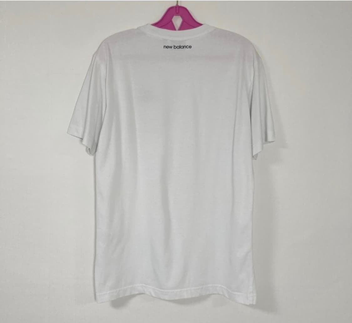 뉴발란스 흰색라운드반팔티S  상품이미지3