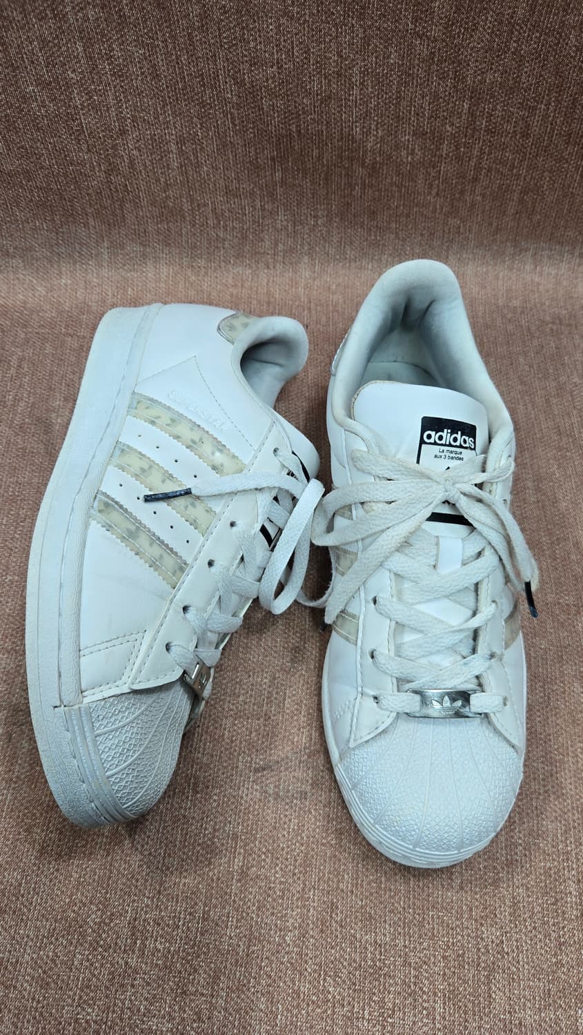 아디다스 240mm-  슈퍼스타 화이트 스니커즈   상품이미지1