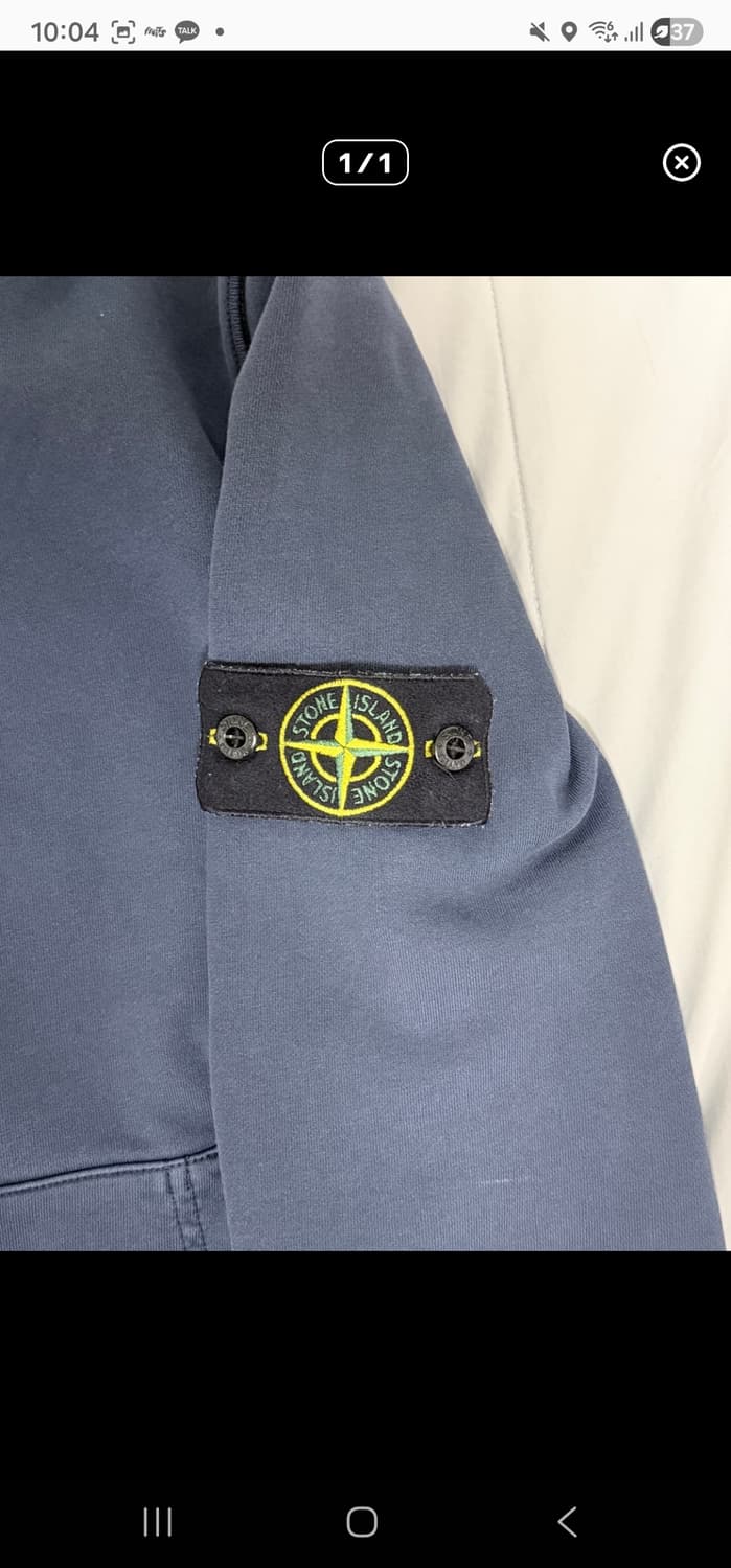 스톤 아일랜드 후드티 네이비M 상품이미지2