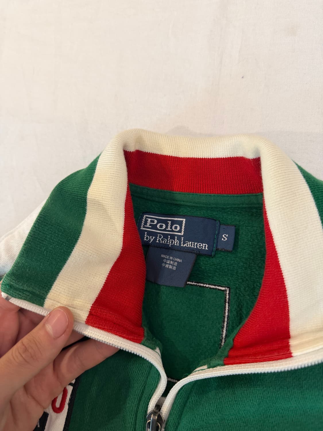 폴로 랄프로렌 빅포니 치프키프 이탈리아 코튼 져지 그린 상품이미지4