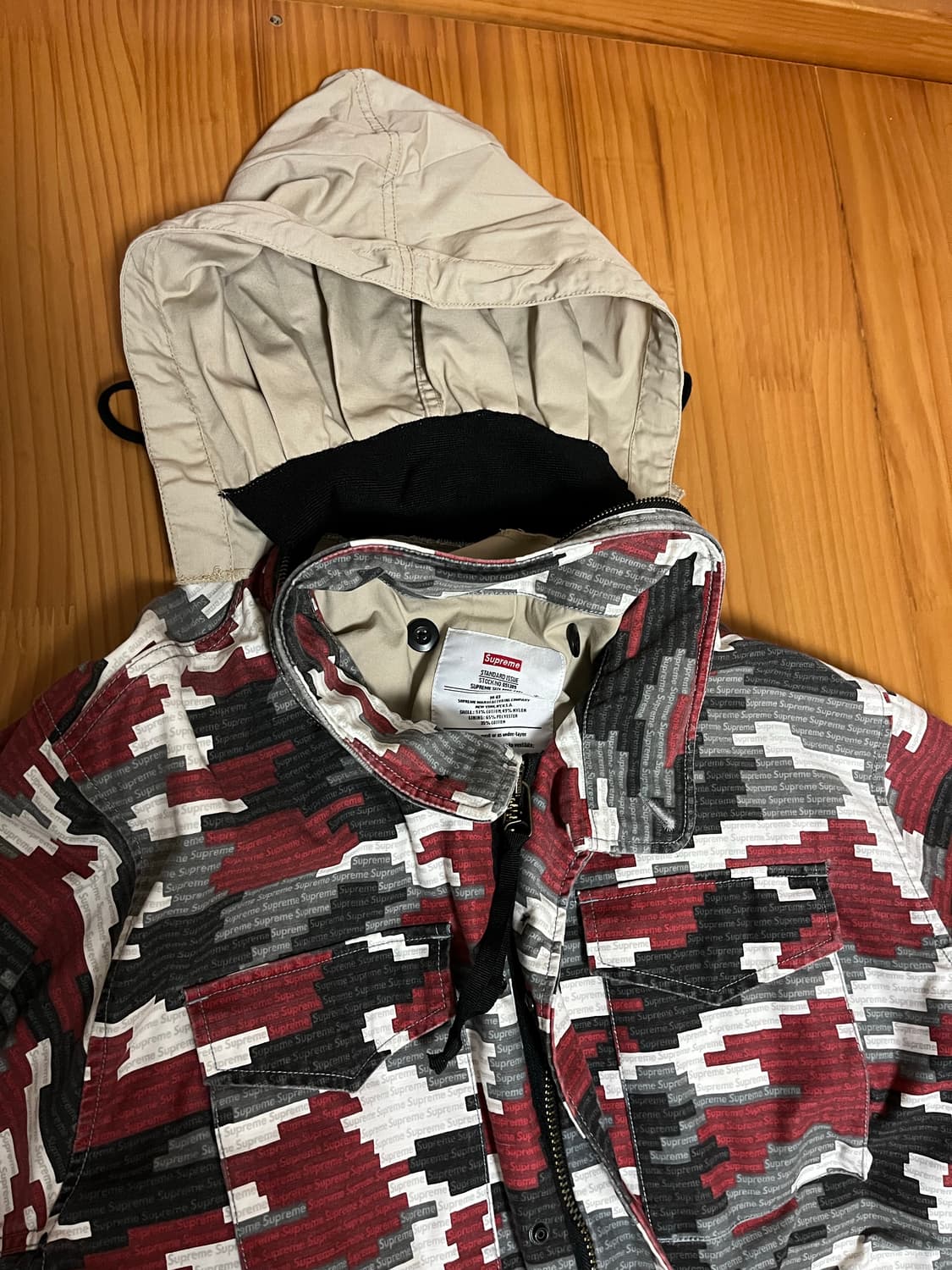 슈프림 카모 m65 자켓 상품이미지2