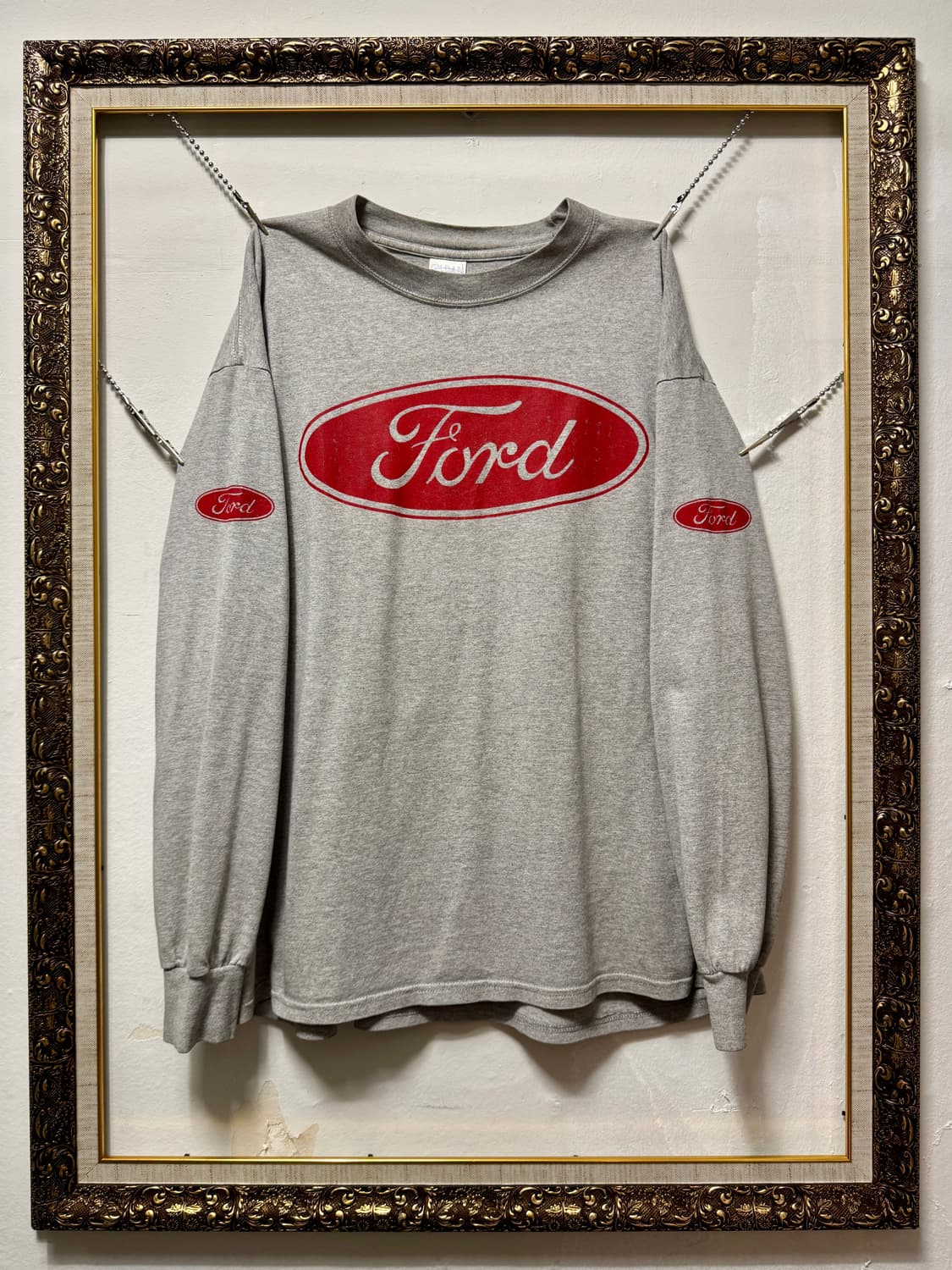 빈티지 90s FORD LOGO 포드 로고 롱슬리브 상품이미지1