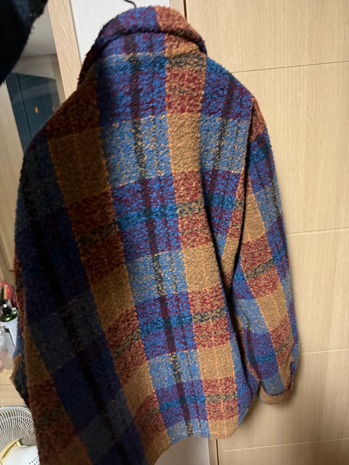 디스이즈네버댓 boucle check shirt 셔크자켓 팝니다 상품이미지3