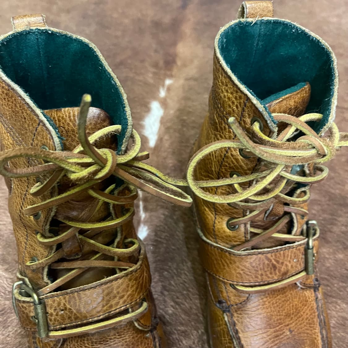 POLO ralph lauren moccasin leather boots 상품이미지3