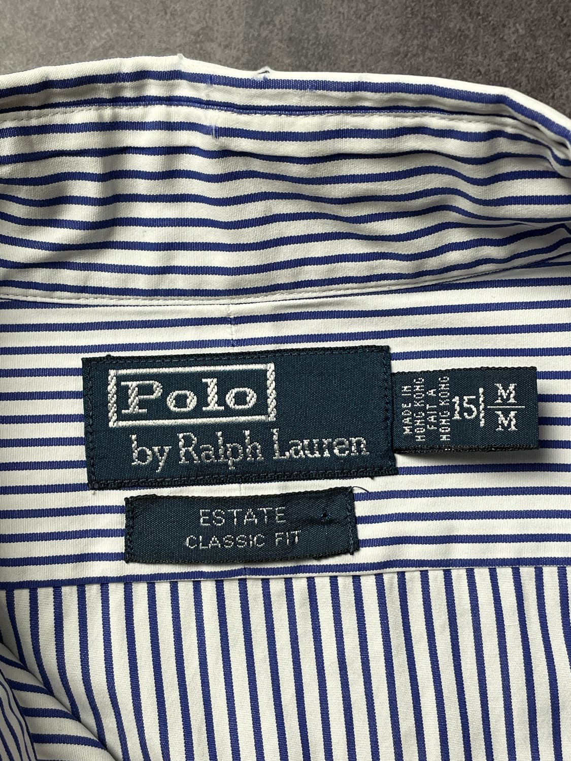 RALPH LAUREN 랄프로렌 빈티지 스트라이프 코튼셔츠 상품이미지8