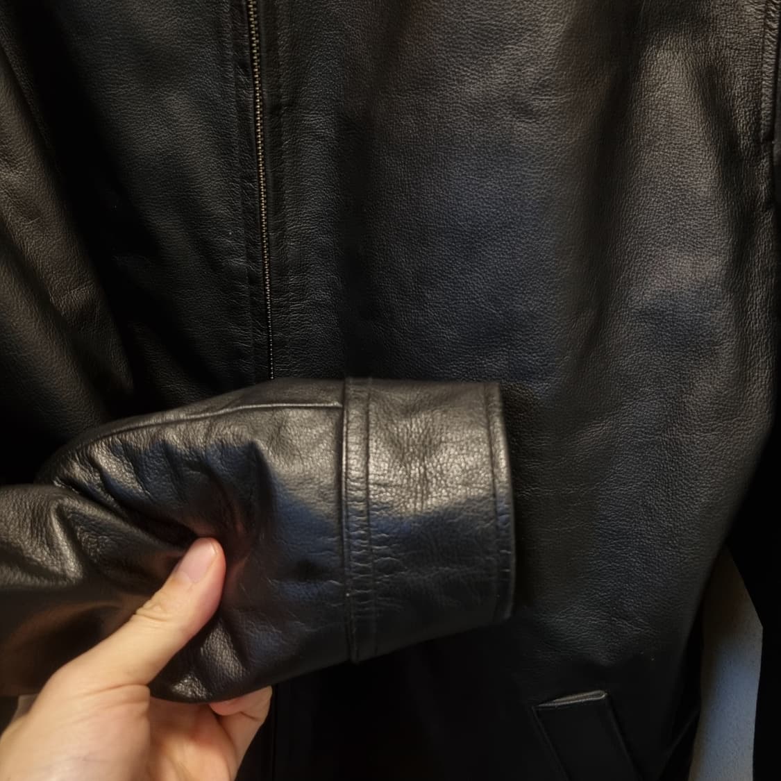 올드갭 레더자켓 L 상품이미지3