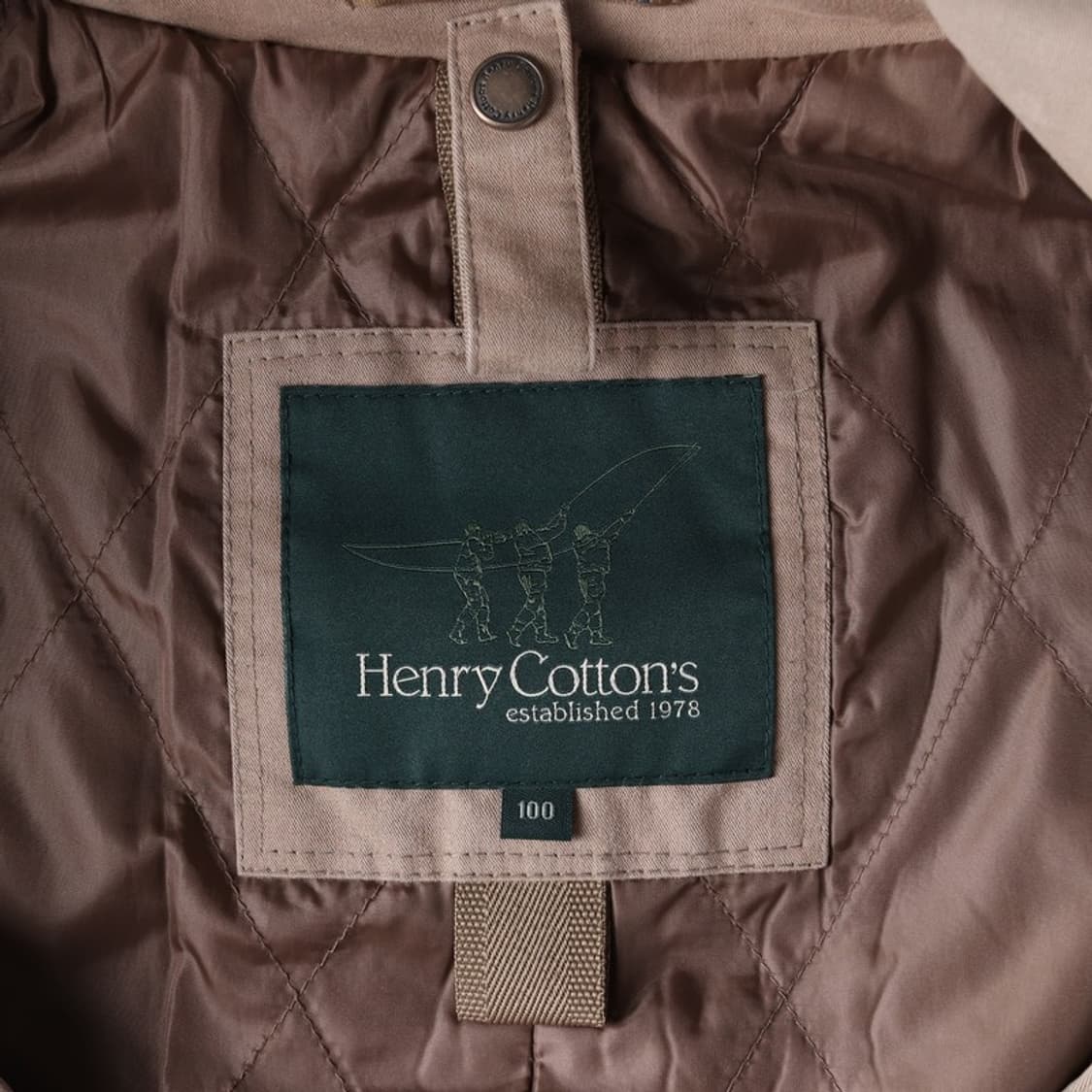 헨리코튼 누빔 코트 L 상품이미지6