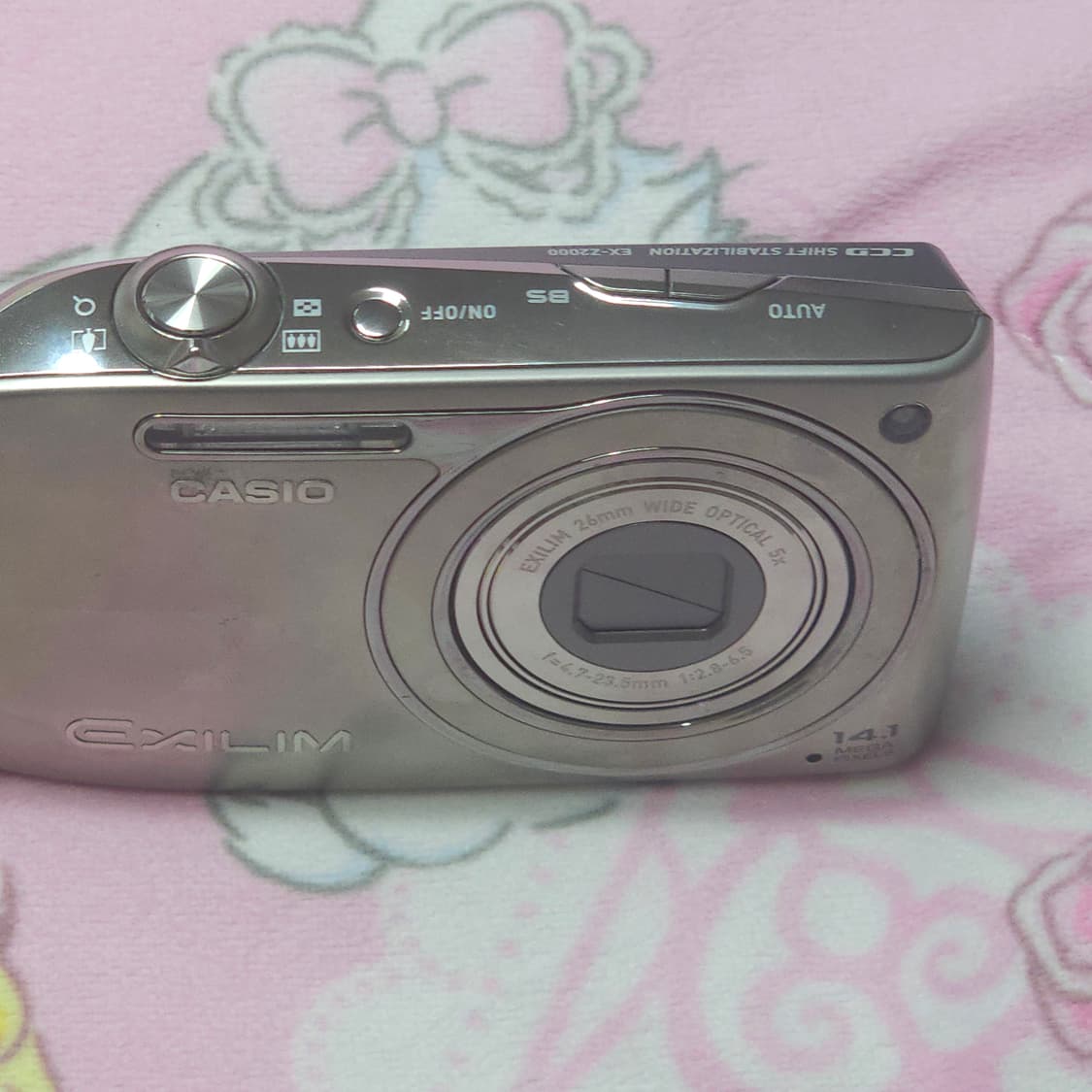 작례O)카시오 엑슬림 EX-Z2000 실버 풀박스 모카 로제 나연 디카 상품이미지5