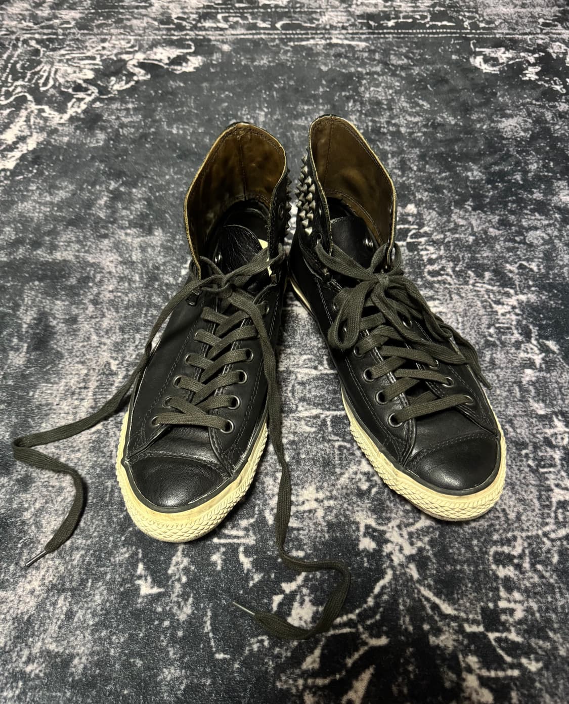 Converse x John Varvatos 레더 하이탑 상품이미지3