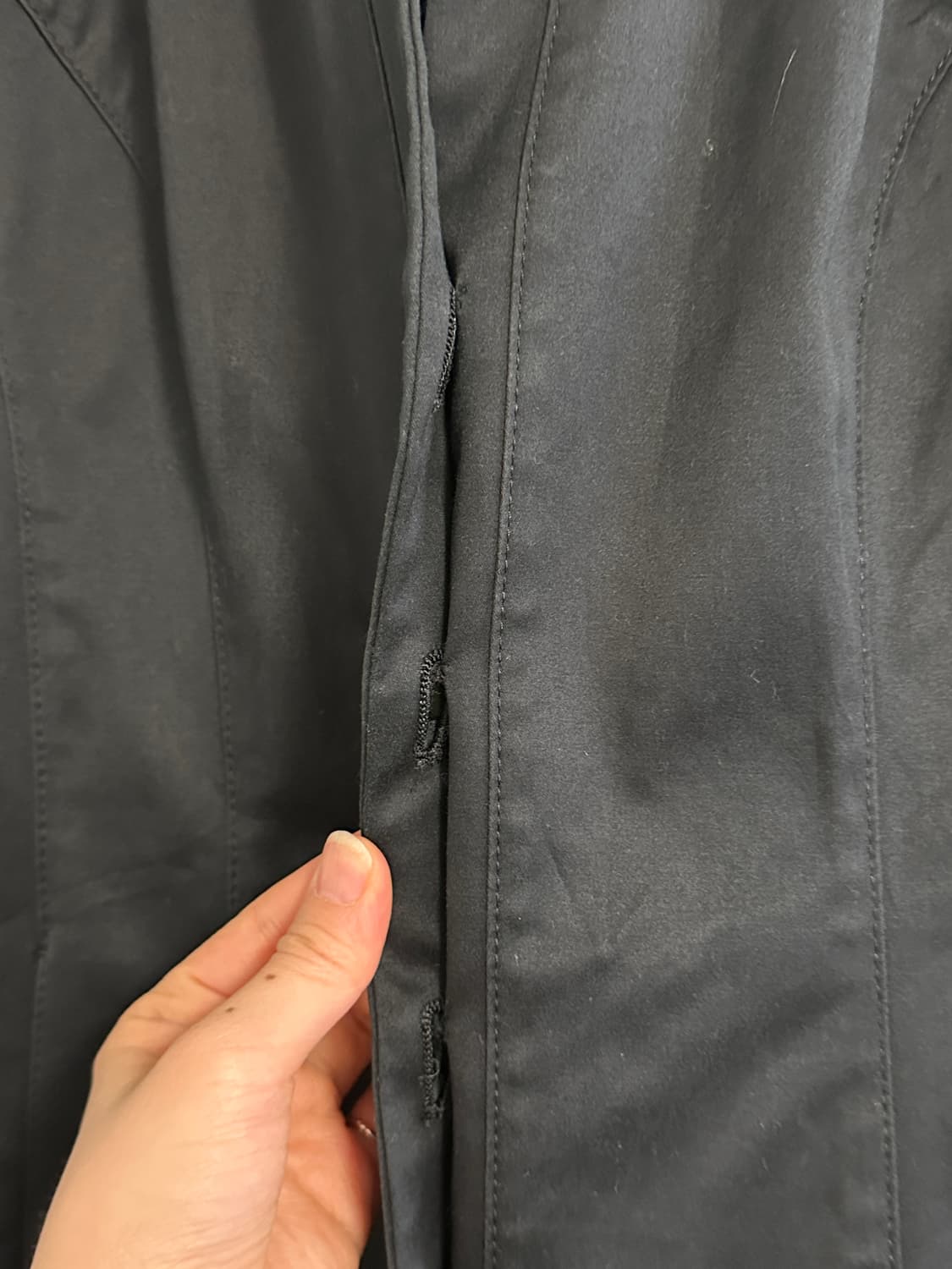 빈티지 블랙 테일러자켓 상품이미지5