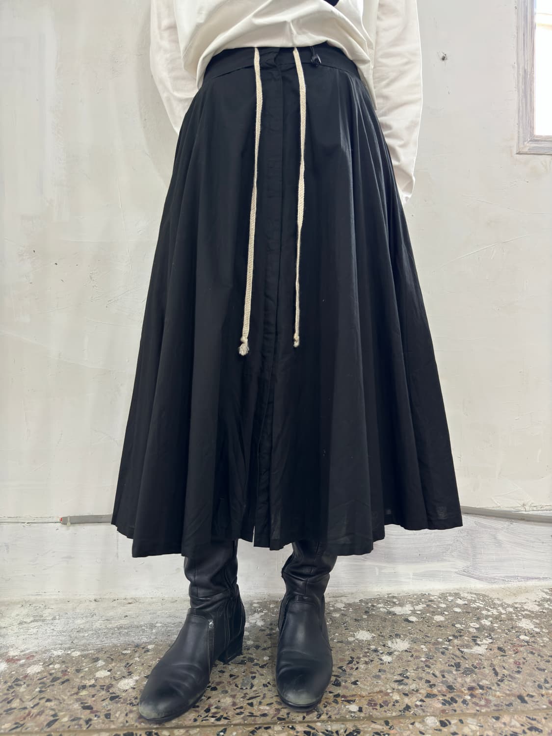 cotton long skirt 상품이미지1