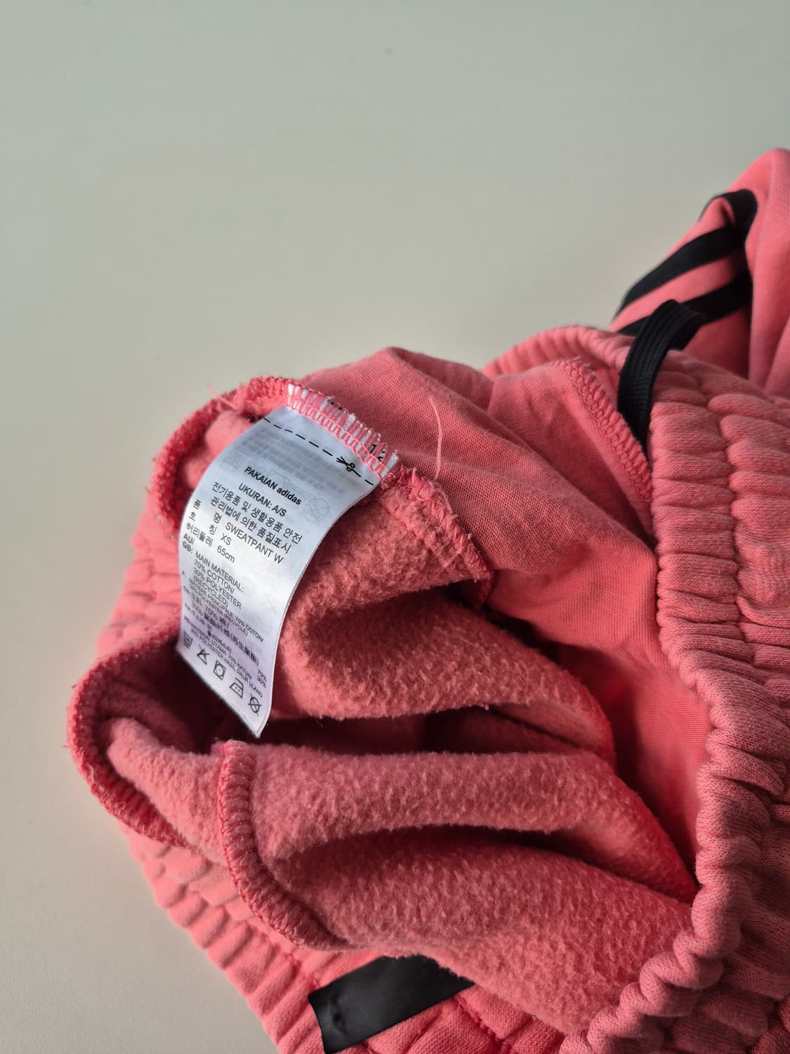 아디다스 약기모 크롭 트레이닝복 세트(MT0 상품이미지8