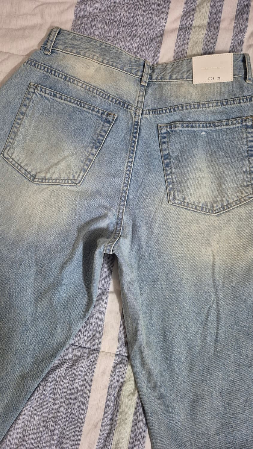 [28] 브랜디드 1709 연청 max wide 데님팬츠 상품이미지3