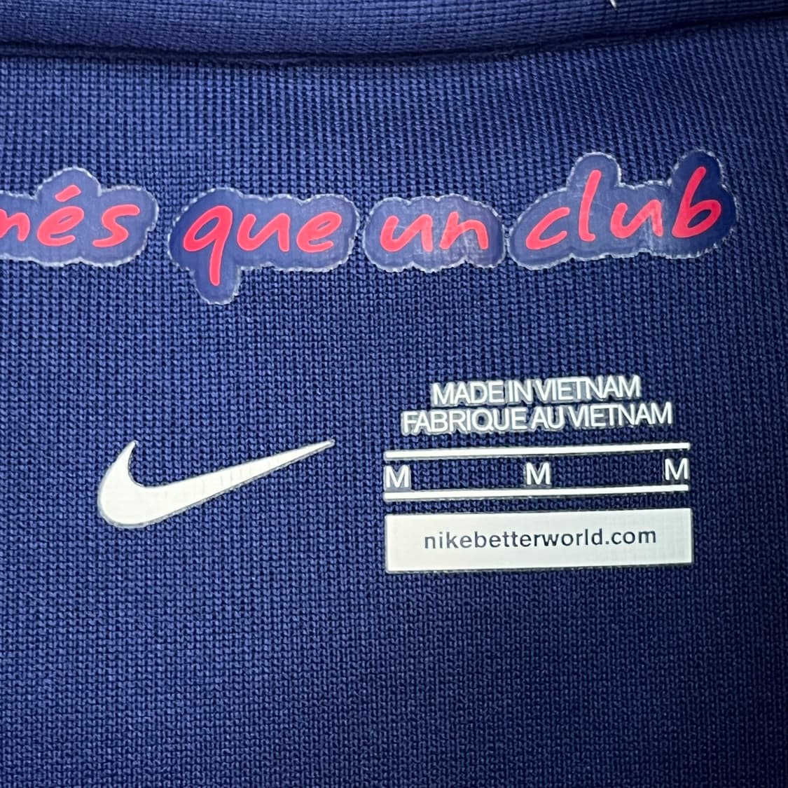 나이키 바르셀로나 FCB 져지 집업 자켓 (M) 상품이미지3