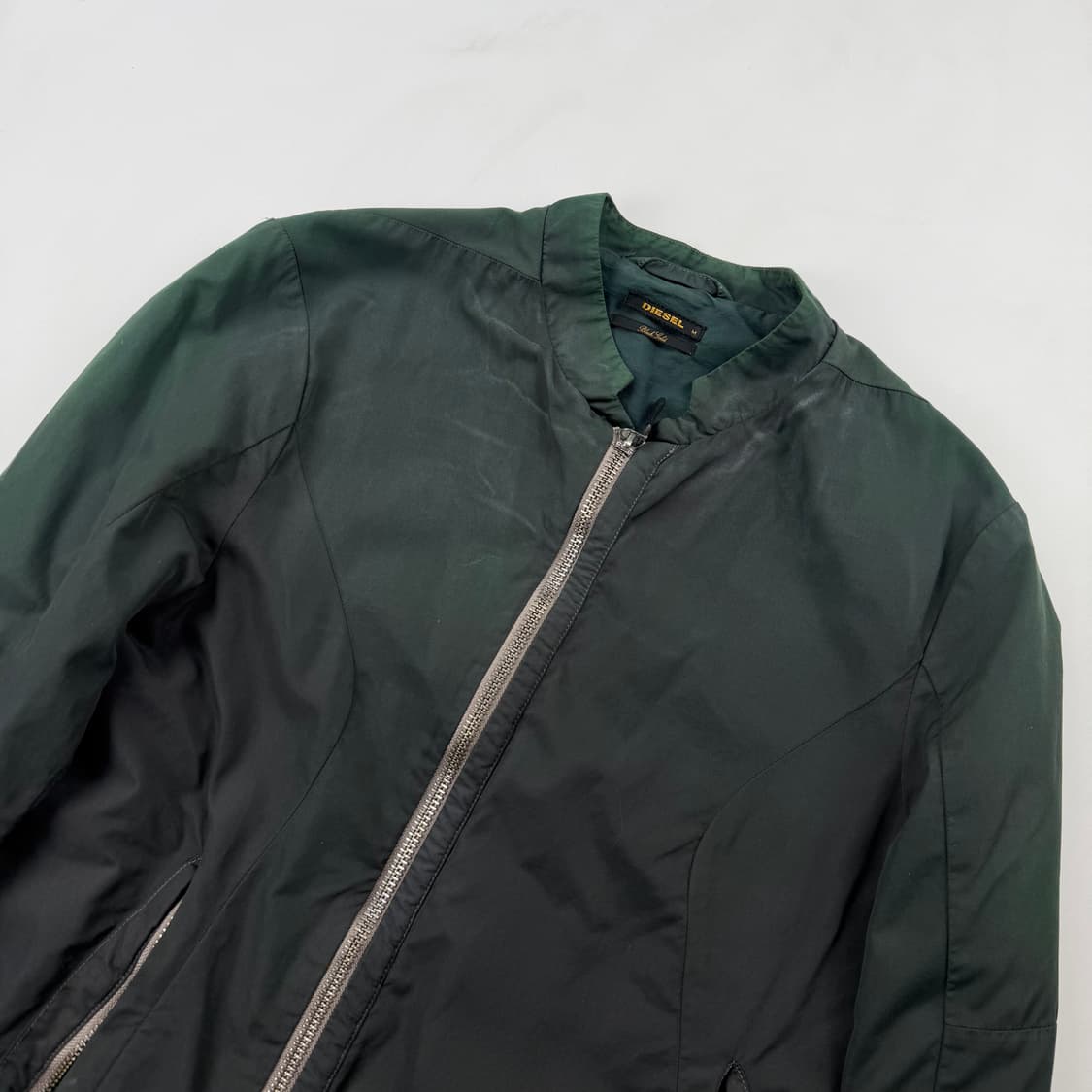 디젤 블랙골드 나일론 워싱 블루종 자켓 상품이미지2