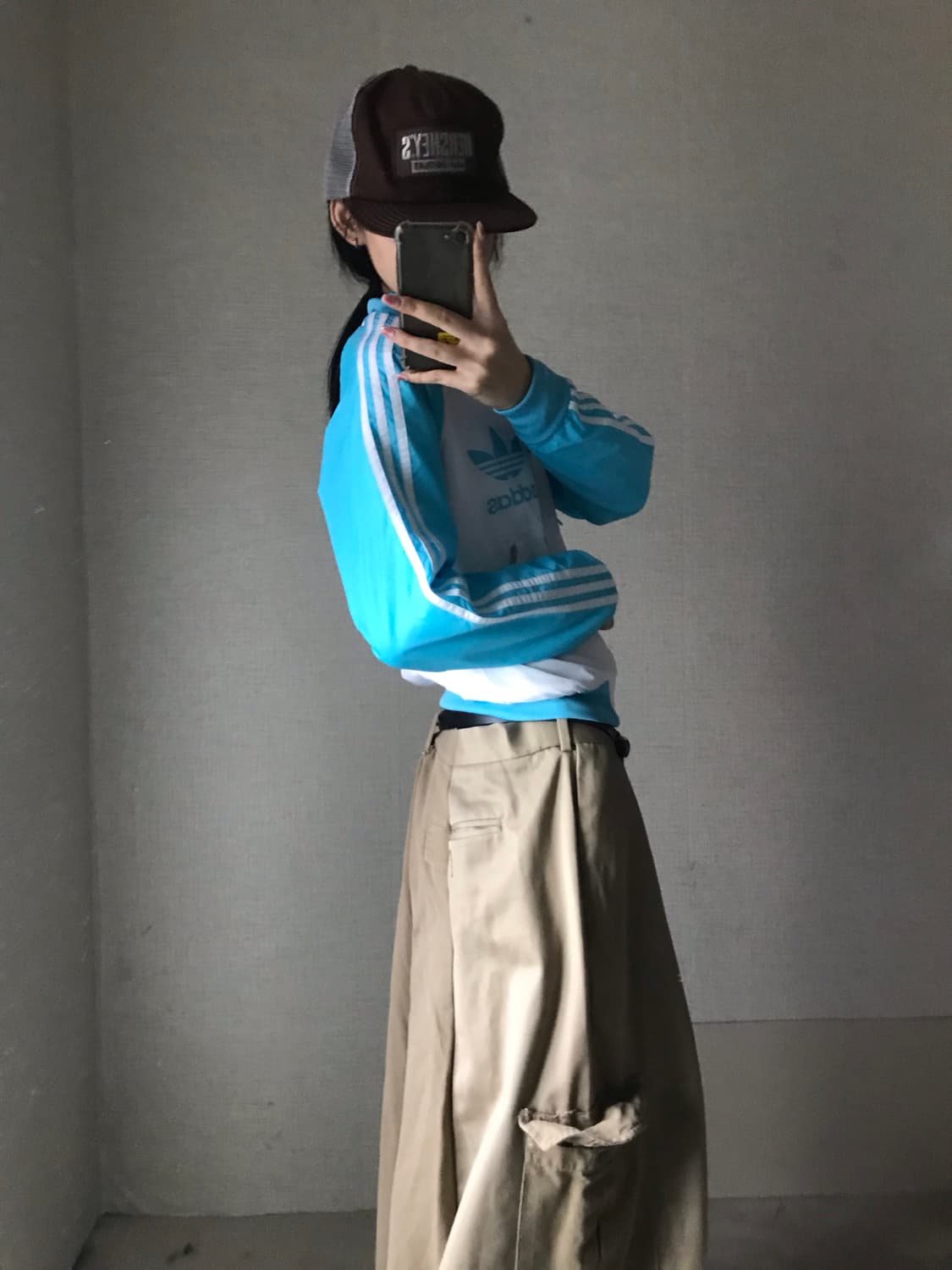 아디다스 연하늘 나그랑 점퍼 상품이미지3