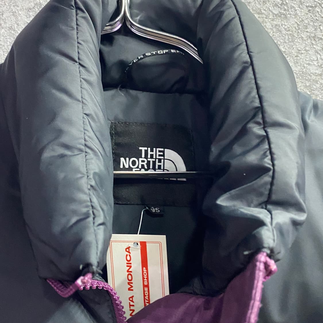 노스페이스 700 구스다운 퍼플 패딩 베스트 B3327 상품이미지3