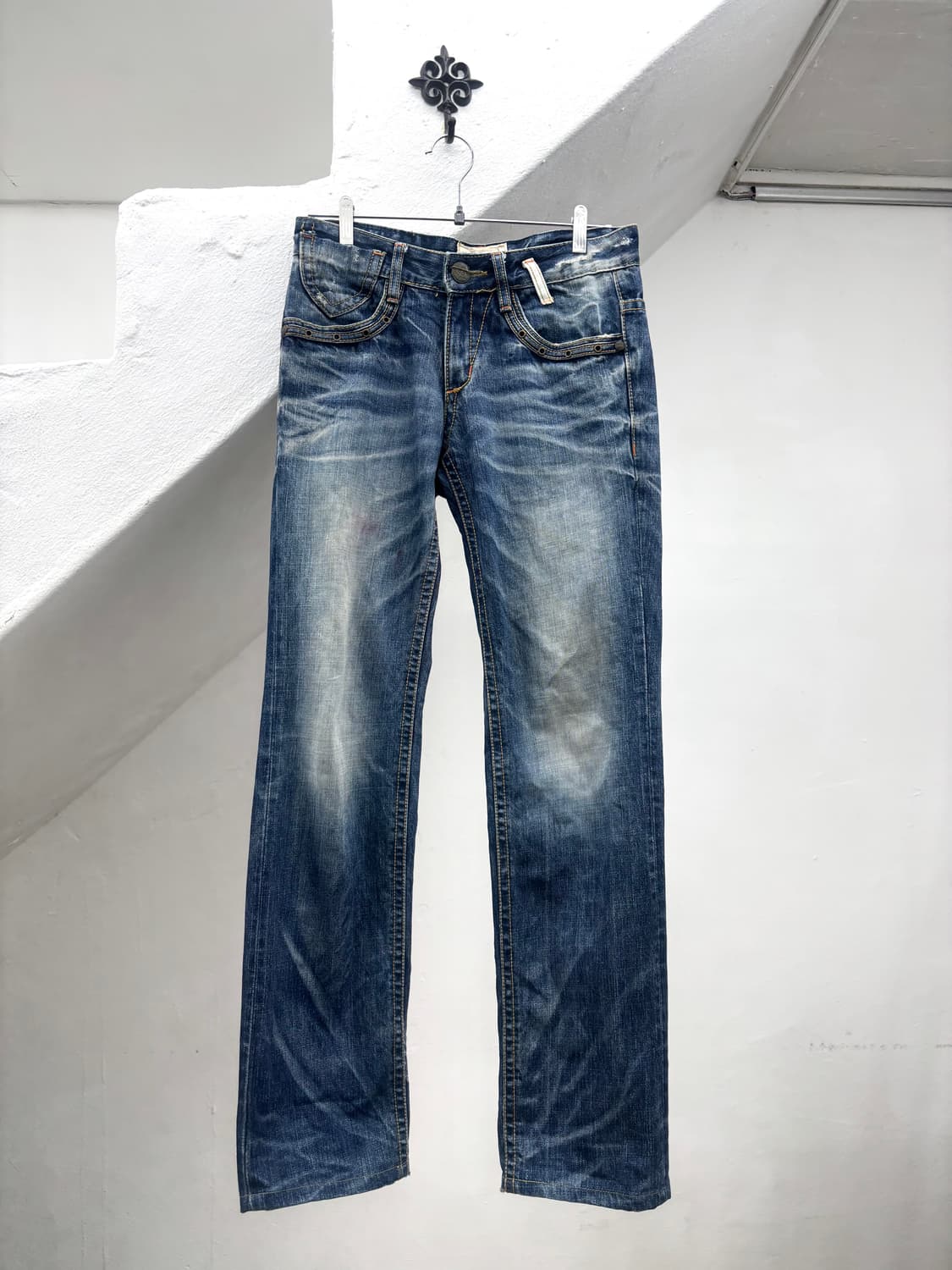 Lolita jeans union jack patched denim  상품이미지7