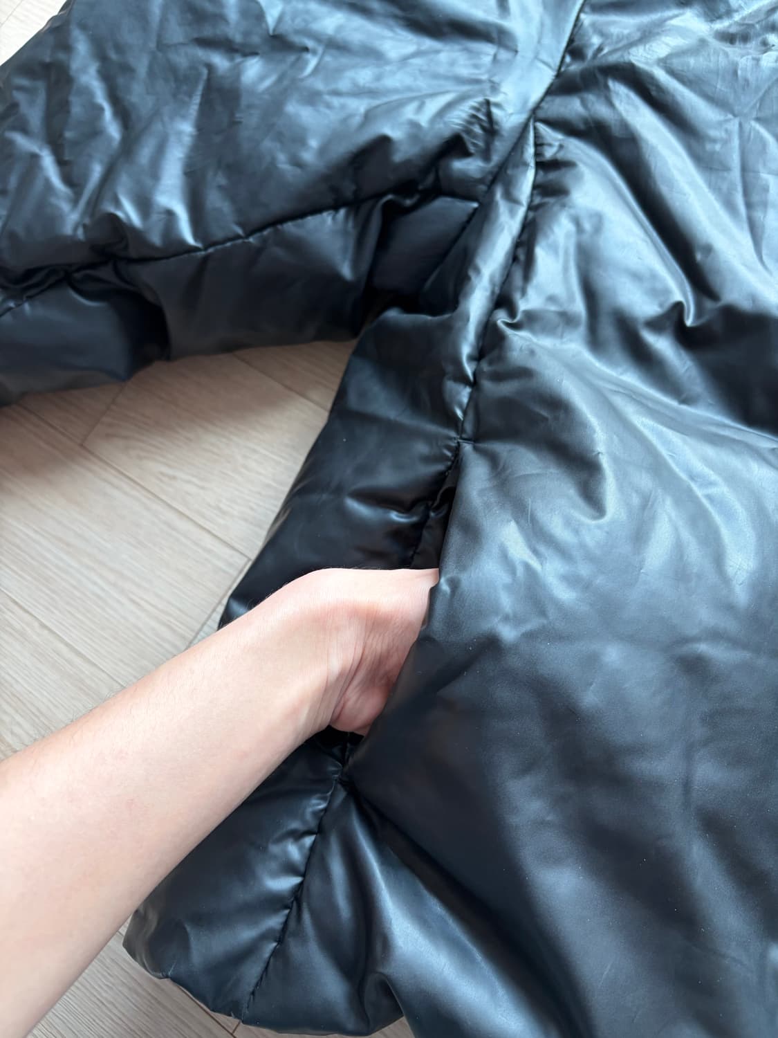 MMGL 크롭 패딩(이지맛, 스트릿, 미니멀) 4사이즈 상품이미지5