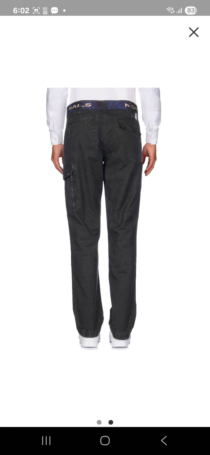 노스 세일스 가먼트다잉 카고 치노팬츠 36 상품이미지10