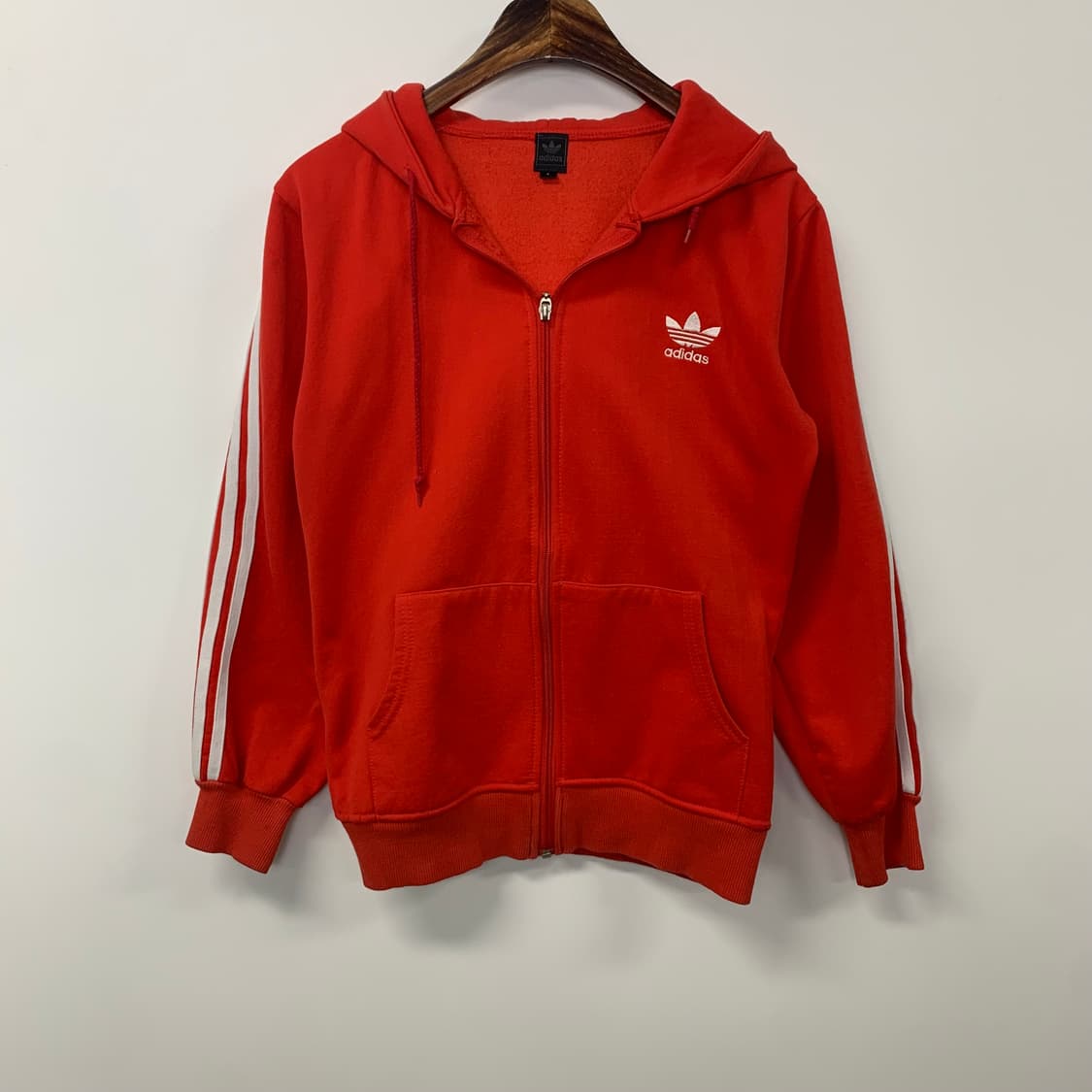 아디다스 파이어버드 레드 후드집업 상품이미지3