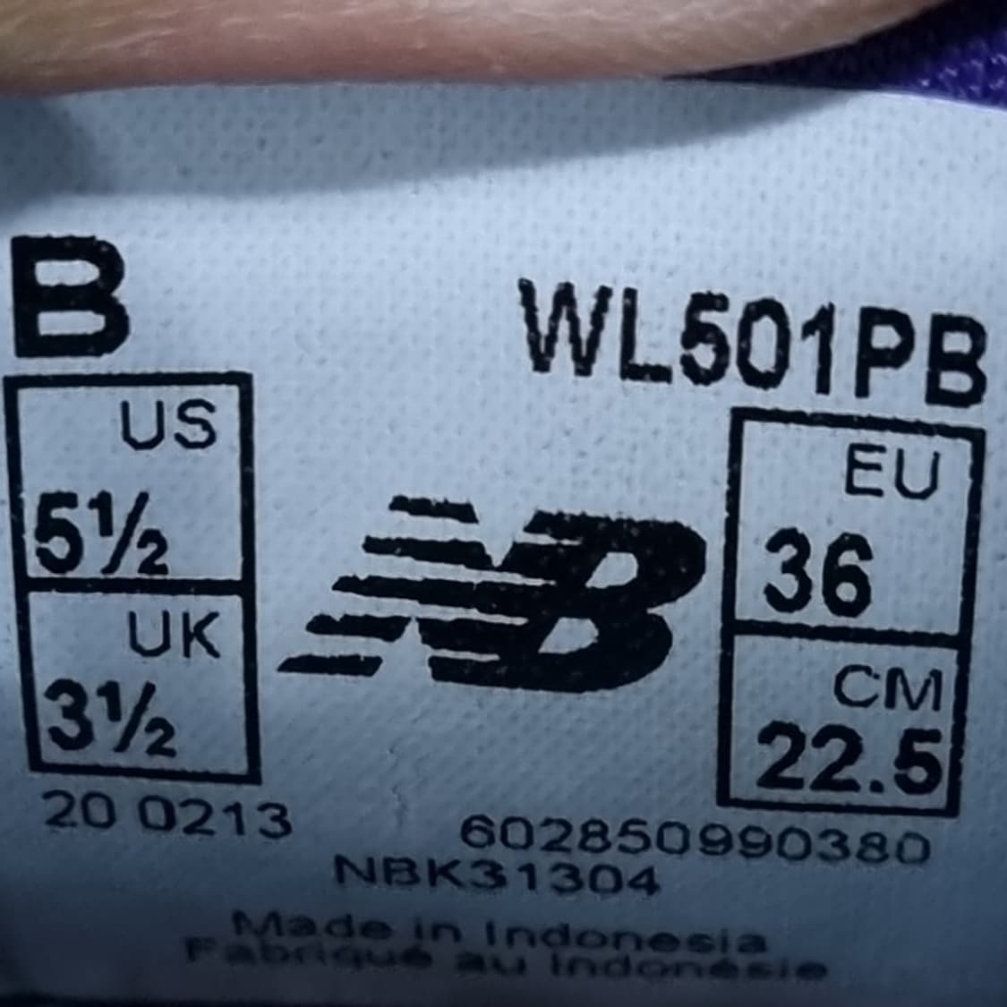 뉴발란스 501 운동화225 상품이미지6