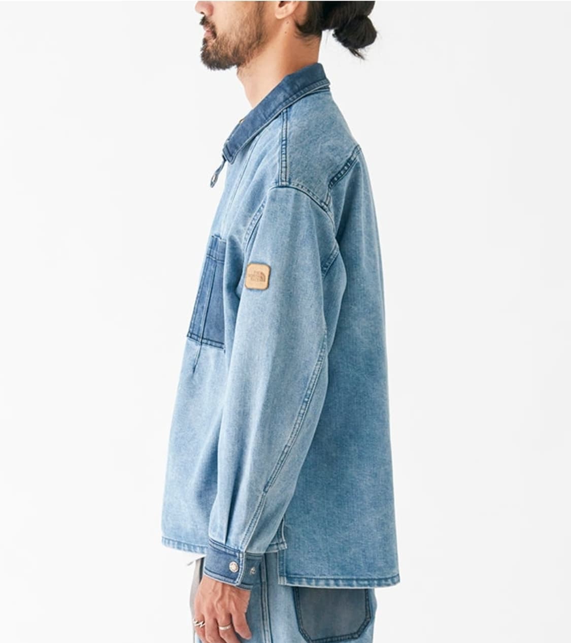 노스페이스 퍼플라벨 재팬 인디고 L 상품이미지4